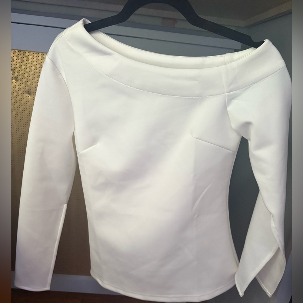 White Scuba Symmetric Top, XS